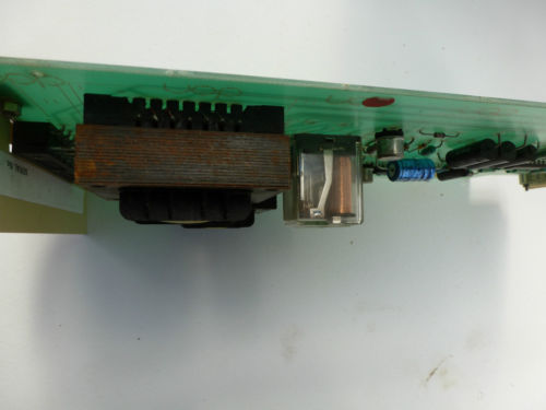 MCE rack — internal view showing multiple subscriber circuit cards wired to backplane